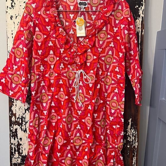 Mudpie NWT Anna Bell swim Beach Tunic. Size M. - Picture 1 of 8